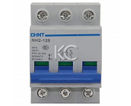 Выключатель нагрузки NH2-125 3P 32A (CHINT)